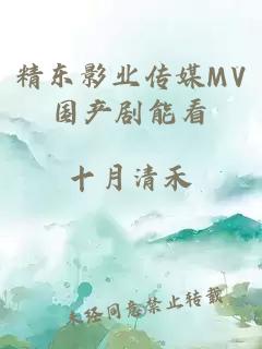 精东影业传媒MV国产剧能看