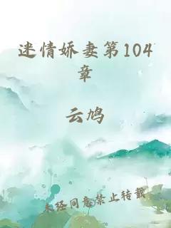 迷情娇妻第104章