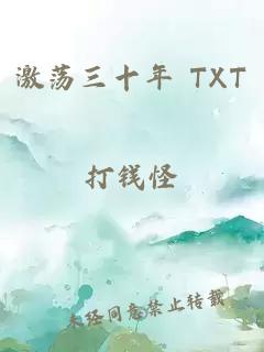 激荡三十年 TXT