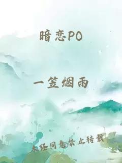 暗恋PO