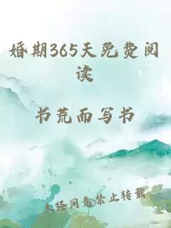 婚期365天免费阅读