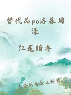 替代品po洛暮周漾