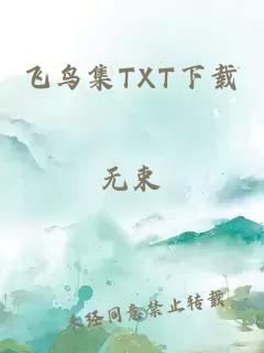 飞鸟集TXT下载