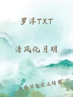 罗浮TXT