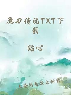 鹰刀传说TXT下载