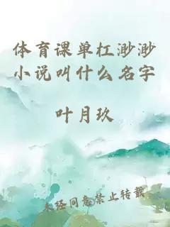 体育课单杠渺渺小说叫什么名字