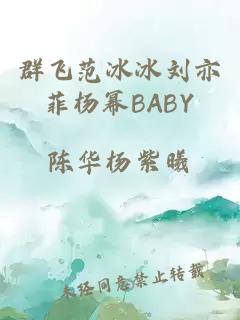 群飞范冰冰刘亦菲杨幂BABY