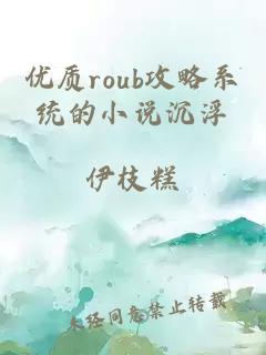 优质roub攻略系统的小说沉浮