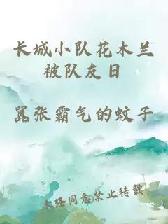 长城小队花木兰被队友日