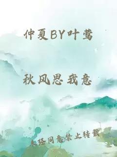 仲夏BY叶莺