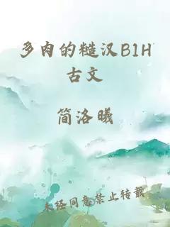 多肉的糙汉B1H古文