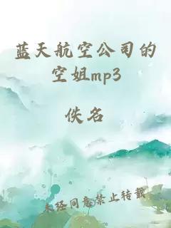 蓝天航空公司的空姐mp3