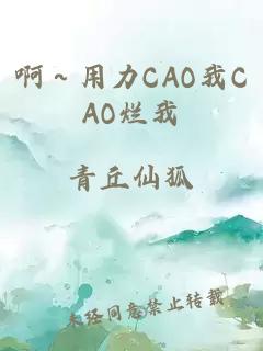 啊～用力CAO我CAO烂我