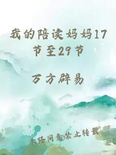 我的陪读妈妈17节至29节