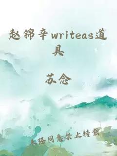 赵锦辛writeas道具