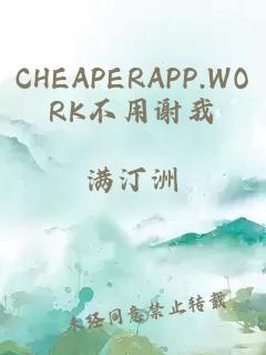 CHEAPERAPP.WORK不用谢我