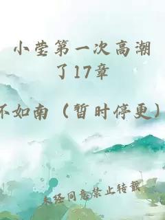 小莹第一次高潮了17章