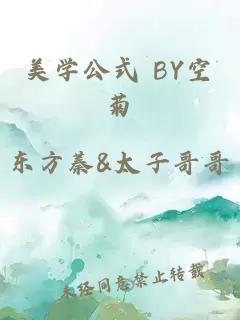 美学公式 BY空菊