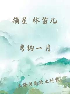 摘星 林笛儿