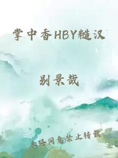 掌中香HBY糙汉