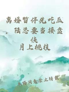 离婚暂停先吃瓜，陆总要当接盘侠